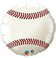 Baseball Super Shape Mylar Foil XL 36" ~ Balloon Party Decoration