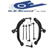8pcs Suspension Control Arm Tie Rod Kit for 01-07 Dodge Chrysler Mini-Van's