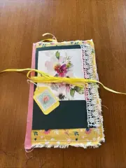 Hand Crafted Junk Journal Beautiful Floral Nature Botany Theme Gift Mom
