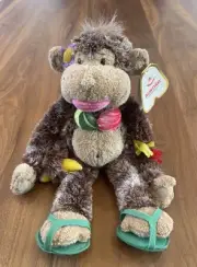 Aurora THE CHEEKY’S Monkey In Bikini Plush #02314 HTF Stuffed NEW WITH TAG READ✨