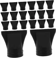 Hohopeti Hair Dryer Diffuser Set 20 Pack Hair Dryer Nozzles Blow Dryer Parts Universal Hair Dryer Adapters