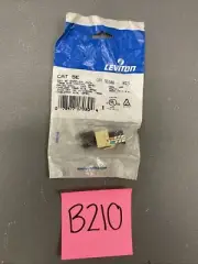 Leviton 5G108-RI5, Cat 5E, Ivory, 8-Position/8-Conductor, Modular UTP Jack - ECS
