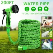 Expandable Hose High-Pressure Car Wash 7 Water Spraying Function Water Gun