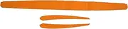 Interior Door Panel Molding Trim Soft Suede Dash Wrap for Y 2019-2023 Luxurious Elegant Upgrade (Orange)