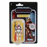STAR WARS VINTAGE The MANDALORIAN: INCINERATOR TROOPER - CARBONIZED