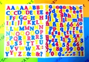 Creative Memories Multicolor Alphabet Letters & Numbers Mini Stickers Sheet Set