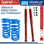 2 Rear Gabriel Guardian Shocks + Lovells Springs for Holden Commodore VT VX VY