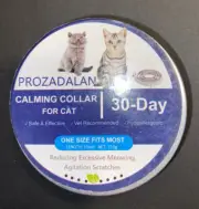 Prozadalan Calming Collar For Cats 30 Day, One Size Fits Most, Free Shipping