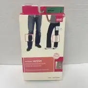 New Mediven Comfort 36477u4 Closed Toe White 20-30 Sz IV Calf Compression Socks