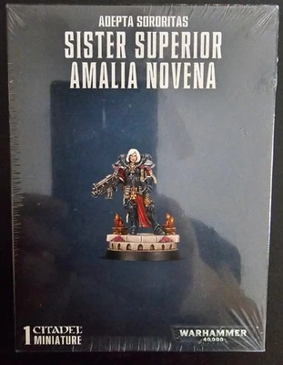 Warhammer 40k Adeptus Sororitas Sisters of Battle Sister Superior Amalia Novena