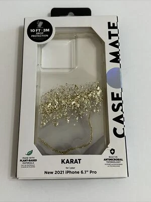 Case-Mate Case for iPhone 13 Pro - Marble Design - Karat Marble
