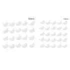 100Pcs Eye Shadow Eyeshadow Stencil Under Eye Pads Eyeliner Patches Tape