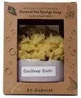 Bedtime Bath Natural Sea Sponge & Goats Milk Soap