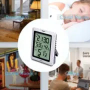 Digital Hygrometer Thermometer Indoor/Outdoor Temperature Humidity Monitor Senso