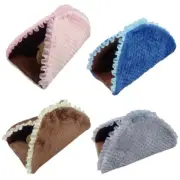 Small Animals Warm Bed Hideaway Tunnel WinterPlay Tube Scratchproof Cushion