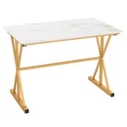 Costway Dining Table Rectangular Kitchen Cafe Table