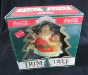 Collectible Coca Cola - Holiday Trim A Tree Collection Ornament "Christmas Love"
