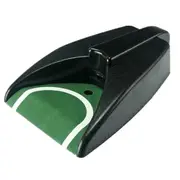 Golf Automatic Putting Machine, Golf Practice Putting Hole Auto Returning Golf Cup Training Aid for Office Practice Photo Color