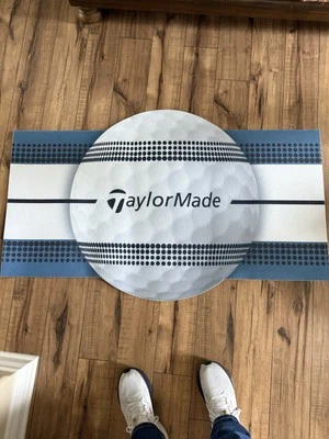 Taylormade TP5 Stripe Golf Doormat / Rug (RARE)