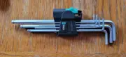 Wera Hex-Plus Ball End Long Shaft Metric L-Key Allen Wrench (7-Piece Set)