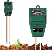 Spendeal 3-in-1 Soil Tester Kit, Moisture, Light & pH Meter for Plants, Garden Soil Test Tool for Lawn, Farm, Indoor & Outdoor Use, Accurate Plant Monitor for Water, Sunlight & Acidity Testing (2)