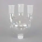 Chemglass 500mL 3-Neck Heavy Wall Round Bottom Flask #CG-1522-05