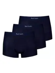 $50 Paul Smith Men Trunks 3 Pack Navy Size Large Underwear