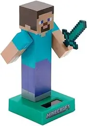 Minecraft Steve Solar Pal Wackelfigur