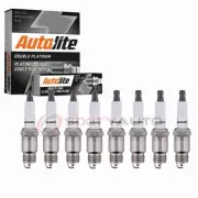 8 pc Autolite Double Platinum Spark Plugs for 1971-1989 Excalibur Phaeton mg