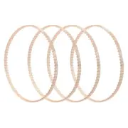 4PC High Durability Belts for Aquabot Pool Cleaner Robots Model 3302 Series