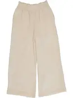 Miss Mango Girls Cotton Pants, White, Size 12