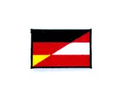 Patch embroidered badge iron on sew clothes applique flag austria germany