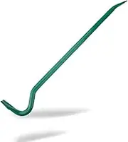 Pry Bars Crowbar Lifting Bar,Hexagon Flat Crowbar Railway Maintenance Fire Special Horns Crowbar Sling Stick Multi-Specific Crowbar Nail Remover (Size : 600)
