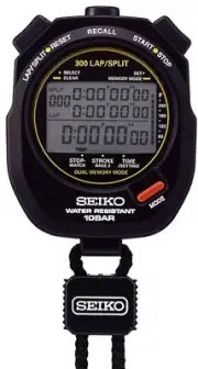 SEIKO PROFESSIONAL STOPWATCH SWIMMING MASTER SVAS009 from Japan