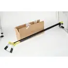 Garden Hoe Tool 47 Inch Stainless Steel Stirrup Loop Hoe Ergonomic Long Caxgb