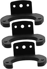 KAILIKETIY 3pcs Microphone Hanger Wall Mount Lightweight Mic Holder Compact Design for Radio Broadcasting Audio Recording Voice Over Services Reliable Mic Stand