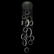 Delessi Delessi Bolla 15LT Ring Pendant Light - Tri-Colour -Black