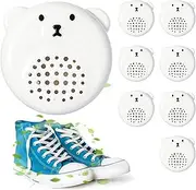 [Generic] Shoe Odor Eliminator | 8X Shoe Cabinet Odor Removers Bear Box,Lasting Bathroom Wardrobe Luggage Deodorizer For Socks Boots Sneakers