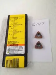 10 NEW SANDVIK 266RG-16NF01A140E THREADING CARBIDE INSERTS GRADE: 1125. (C147A)