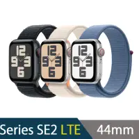 在飛比找momo購物網優惠-【Apple】Apple Watch SE2 LTE 44m