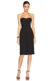 Sass & Bide Secret River Dress BNWT RRP $690 - 38 / AUS 8 - Black Midi Bodice