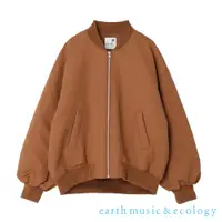 在飛比找蝦皮商城優惠-earth music&ecology 定番鋪棉MA-1夾克