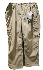 5.11 Tactical Taclite Pro Cargo Pants Khaki Size 18 30" Regular Inseam Woman