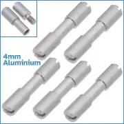 5pcs 4mm Aluminium Corby Bolt Knife Making Handle Rivet Fastener Screw Pin Shaft