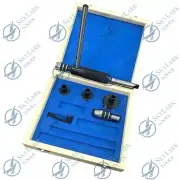 Lathe Tailstock Tap & Die Holder Kit MT1 Shank Threading Tapping Set Wooden box