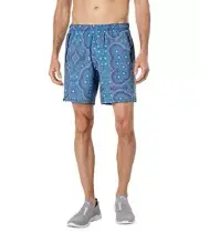 RVCA Kelsey Brookes Yogger Stretch Shorts Muscimol Blue 2XL