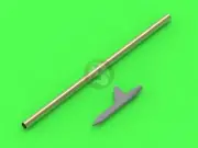 Master 1/48 Pitot Tube "Shark Fin" Type w/Boom for US Aircraft WWII AM-48-156