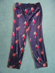 VARSITY SLEEPWEAR Men's Pajama Pants, Elf Hats, L Size
