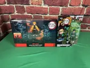 Bandai Demon Slayer Tanjiro Kamado & Mcfarlane Zenitsu Agatsuma! Brand New!