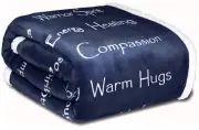 - Compassion Blanket (Brand)- Strength Courage Super Soft Warm Hugs, Get Well...
